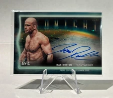 2025 Topps Midnight UFC Bas Rutten Horizon Auto Twilight /99 