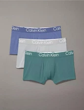 Calvin Klein Mens Ultra-Soft Modern 3 Pack Trunk Multi small