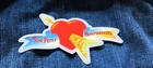 Tom Petty & The Heartbreakers Original  Logo 4 x 2.5 Inch Iron On Patch