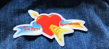 Tom Petty & The Heartbreakers Original  Logo 4 x 2.5 Inch Iron On Patch