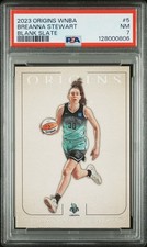 2023 Panini Origins BREANNA STEWART Blank Slate SSP PSA 7 🔥 NY Liberty MVP