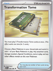 Transformation Tome 083/086 Chaos Rising Uncommon Trainer