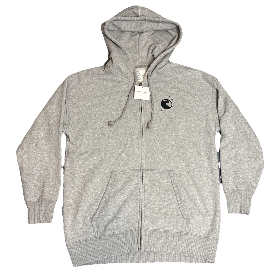 NWT American Eagle x The Summer I Turned Pretty Oversized Hoodie Sweatshirt XS/S - Image 2 of 4