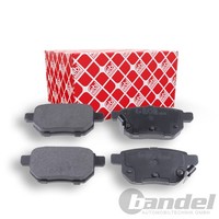Febi BremsbelÄGe Satz Hinten Passend FüR Aston Martin Cygnet Toyota Auris Coroll