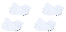 TABI Socks Japanese Traditional Kimono with Kohaze 4-Pair Set Choose Size
