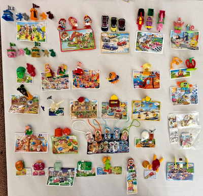 KINDER Surprise Egg Toys - Lot of 49