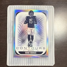 2025 Panini Phoenix Rome Odunze #6 Contours Insert Chicago Bears NFL