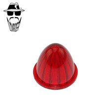 ORIGINAL LOWRIDER Mini Bee Light Replacement Lens Red Bullet Cruiser Bicycles.