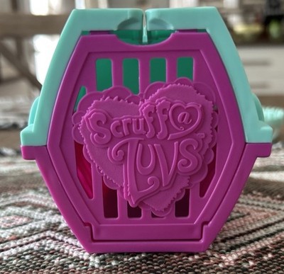 Little Live Pets Scruff-a-Luvs Babies Mini Plush Kennel with Brush NO PET