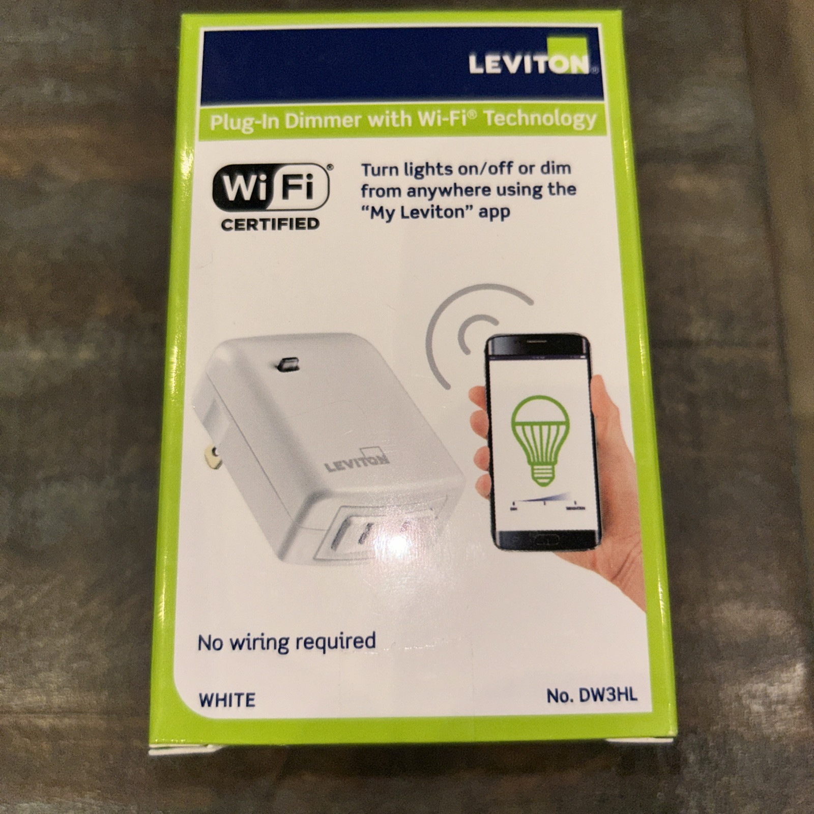 USED DW3HL-1BW Decora Smart Wi-Fi Plug-in Dimmer, Works with Amazon Alexa No Hub