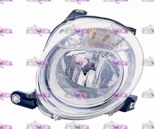 FARO FANALE PROIETTORE SX SINISTRO SUP H7 ANABB PRED REG ELETT FIAT 500 07>14