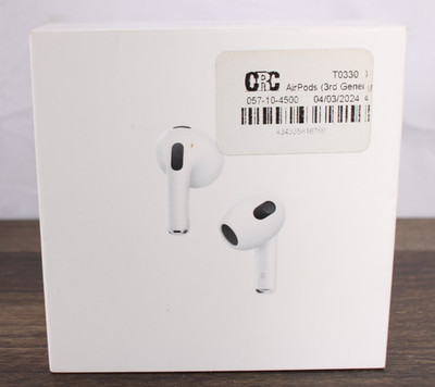 Apple AirPods 3rd Generation with Lightning Charging Case - White MPNY3AM/A