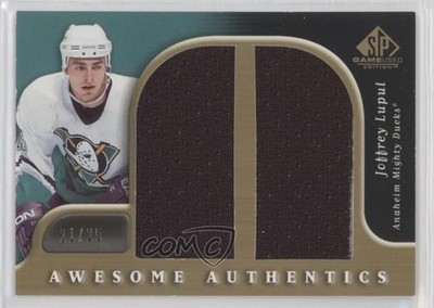 2005-06 SP Game Used Edition Awesome Authentics Duals 21/25 Joffrey Lupul 0uj7