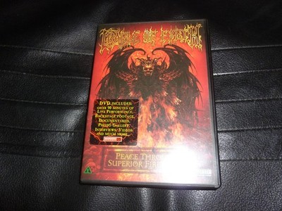 CRADLE OF FILTH - Peace through superior Firepower DVD Dimmu Borgir Old Mans Chi