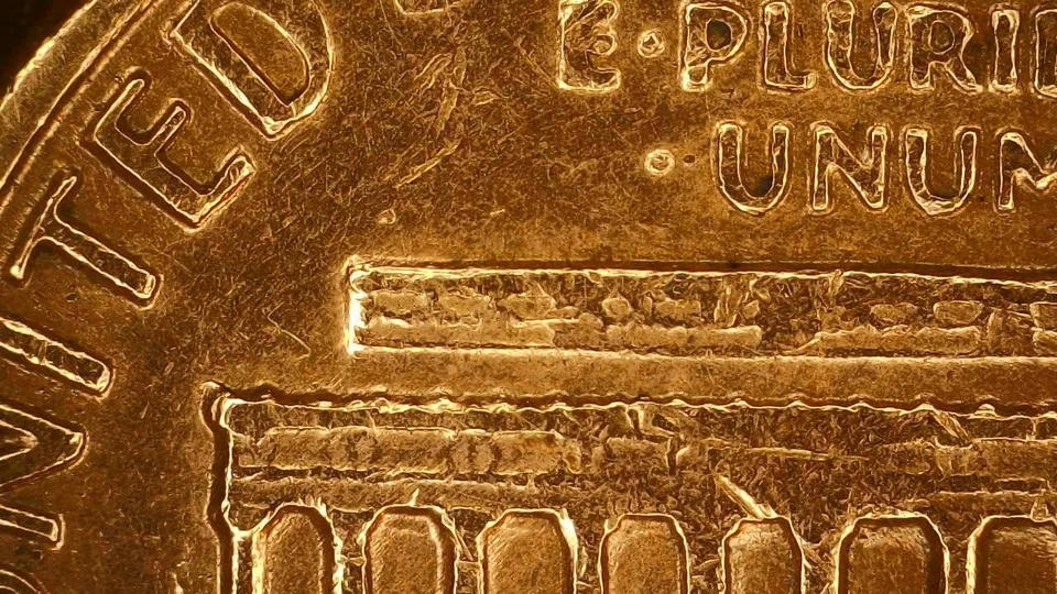 1970 D Penny Multiple Errors Large Cud/Off Center Strike/Die Crack/Die Clash - Image 4 of 4