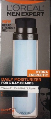L Oréal Men Expert Hydra Energetic Daily Moisturizer 1.7 FL.OZ. - 3 Day Beards