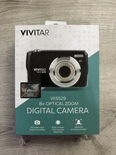 Vivitar 16mp Optical Lens Digital Camera - Black- 2023 Model VES529 HD Video
