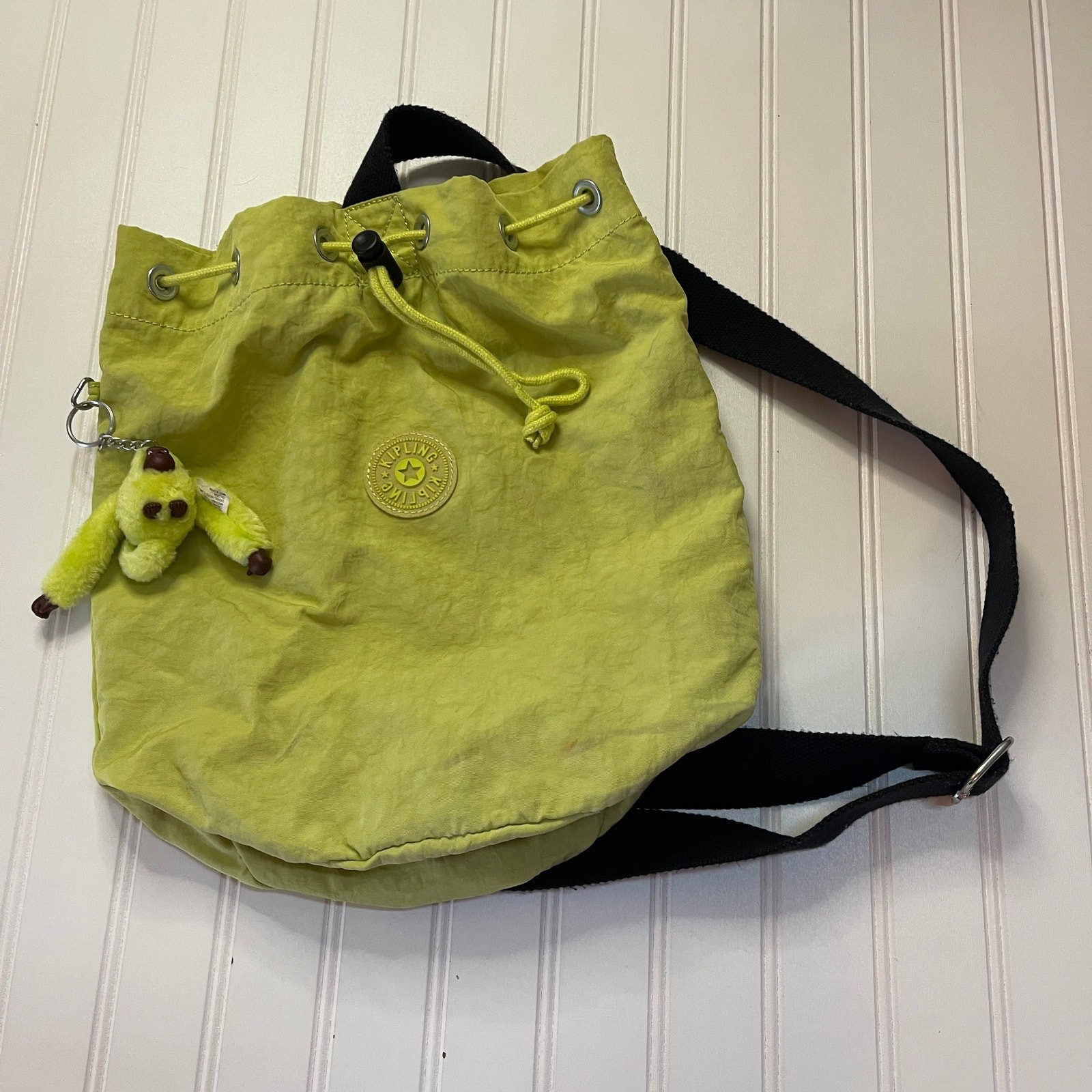 Kipling Fundamental Drawstring Backpack with Keyc… - image 1