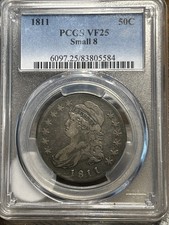 1833 50C O-108 (Regular Strike) Capped Bust Half Dollar - PCGS