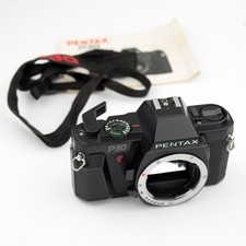 PENTAX P30 (v1) MANUAL / PROGRAM 35mm SLR CAMERA BODY… P/KA PKA… EXC / VGWO!