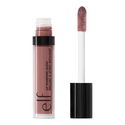 e.l.f. Lip Plumping Gloss High-Shine Liquid Praline Moisturizing Vegan