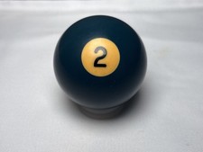 Vintage Bakelite Solid 2 Ball Billiard Pool Replacement 2 1/4" Standard