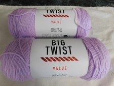 Big Twist Value lot of 2 Soft Purple Dye Lot 655145