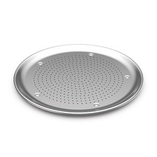 Nordic Ware Naturals 16" Air Crisp Perforated Aluminum Pizza 16-Inch, Natural 