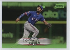 2025 Topps Stadium Club Lime Green Foil Marcus Semien #137 1i0l