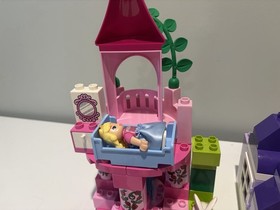 Duplo Lego Disney Sleeping Beauty&rsquo;s Castle 10542 w/Prince Phillip & Horse UNIQUE
