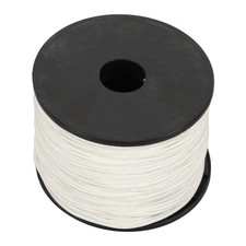 1/8" White Dacron Polyester Rope - 500ft Industrial Strength for Outdoor Use