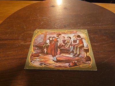 Antique WF McLaughlin Co Chicago XXXX Glazed Coffee Advertising Trade Card