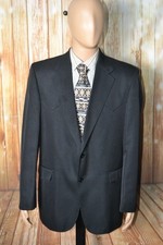 Circle S Men 100 Polyester Western Style 2 Button Sports Coat Sz 44L