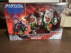 VTG 2002 He-Man Masters of the Universe Samurai Battle Cat Figure Sealed New NIB
