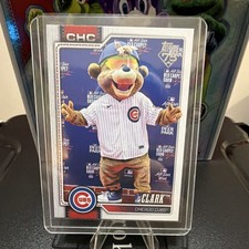 Topps 2026 Series 1 Celebration Mascots Clark Chicago Cubs Mascot Card M-18