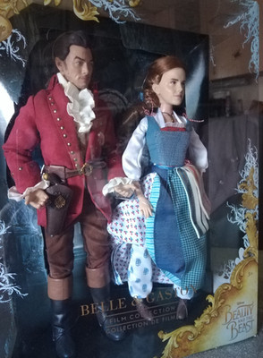 Die Schöne und das Biest:  Disney Film Collection Puppenset  Belle und Gaston