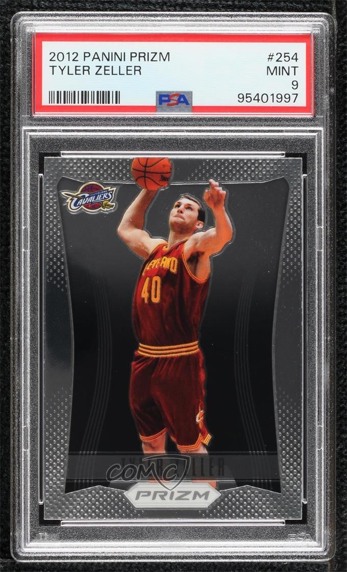 2012-13 Panini Prizm Tyler Zeller #254 PSA 9 MINT Rookie RC