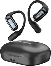 Open Ear Headphones, Bluetooth 5.4 Wireless Earbuds with 60H Playtime, ENC Noise