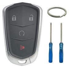 Smart Key Fob Shell Case Replacement Fits for Cadillac XT4 2019 4 Buttons b