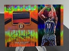 2015-16 Panini Gold Standard - Good As Gold Jrue Holiday #4 Prime /25 (AU, MEM)