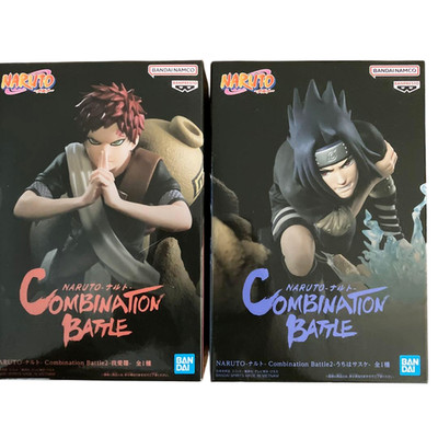 Sasuke Gaara Naruto Figure 2 Set Japan figure Vintage Retro Rare Anime Gift
