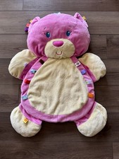 ~TAGGIES~ Rosa Bär Baby Bauchzeit Spielmatte ~BUDDY~ Plüsch Sensorisches Spielzeug