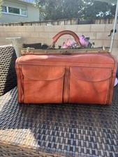 Ledertasche / Arztkoffer / Hebammentasche - VINTAGE Leder Tasche