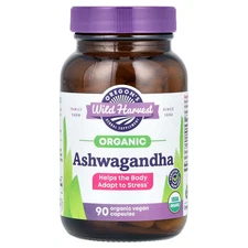 Oregon s Wild Harvest Ashwagandha 90 Veggie Caps Dairy-Free, Gluten-Free,