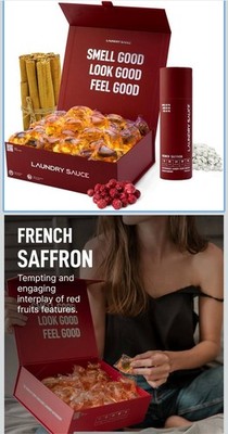 Laundry Sauce Luxury Scented Laundry Detergent Pods Scent Booster FRENCH SAFFRON
