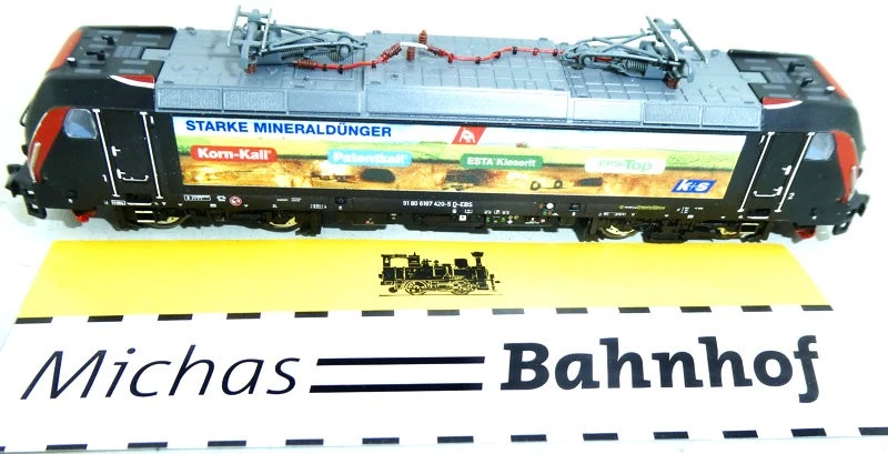 Arnold HN2515 E 187 420-5 Ellok Erfurter Bahnservice EpVI N 1:160 OVP HR2 µ - Bild 2 von 4