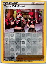 Team Yell Grunt Uncommon Champion's Path 67/73 NM Reverse Holo