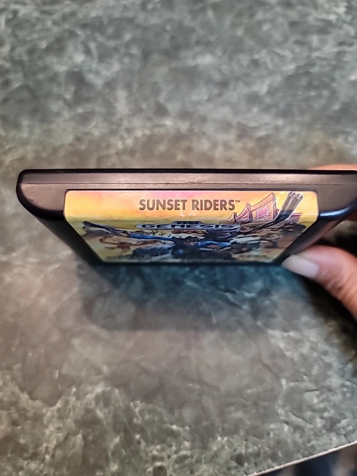 Sega Genesis Sunset Riders - Image 3 of 4