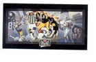 1992 EXP JACK LAMBERT LYNN SWANN Pittsburgh Steelers Cowboys Super Bowl X Card