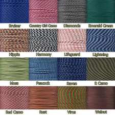425 lb 3 Strand Paracord Tactical Cord Survival Craft Outdoors 10' 25' 50' 100'